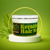 Keratin Hair Mask - 100ml - Damaged Hair, Smoother, Shinier Hair, And Frizz control