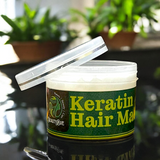 Keratin Hair Mask - 100ml - Damaged Hair, Smoother, Shinier Hair, And Frizz control